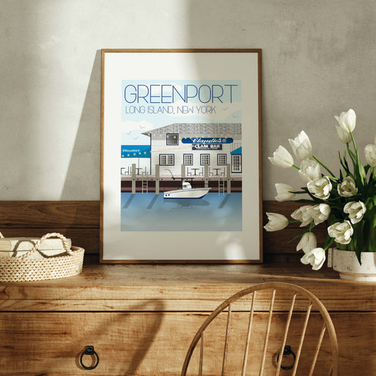 Greenport Art Print