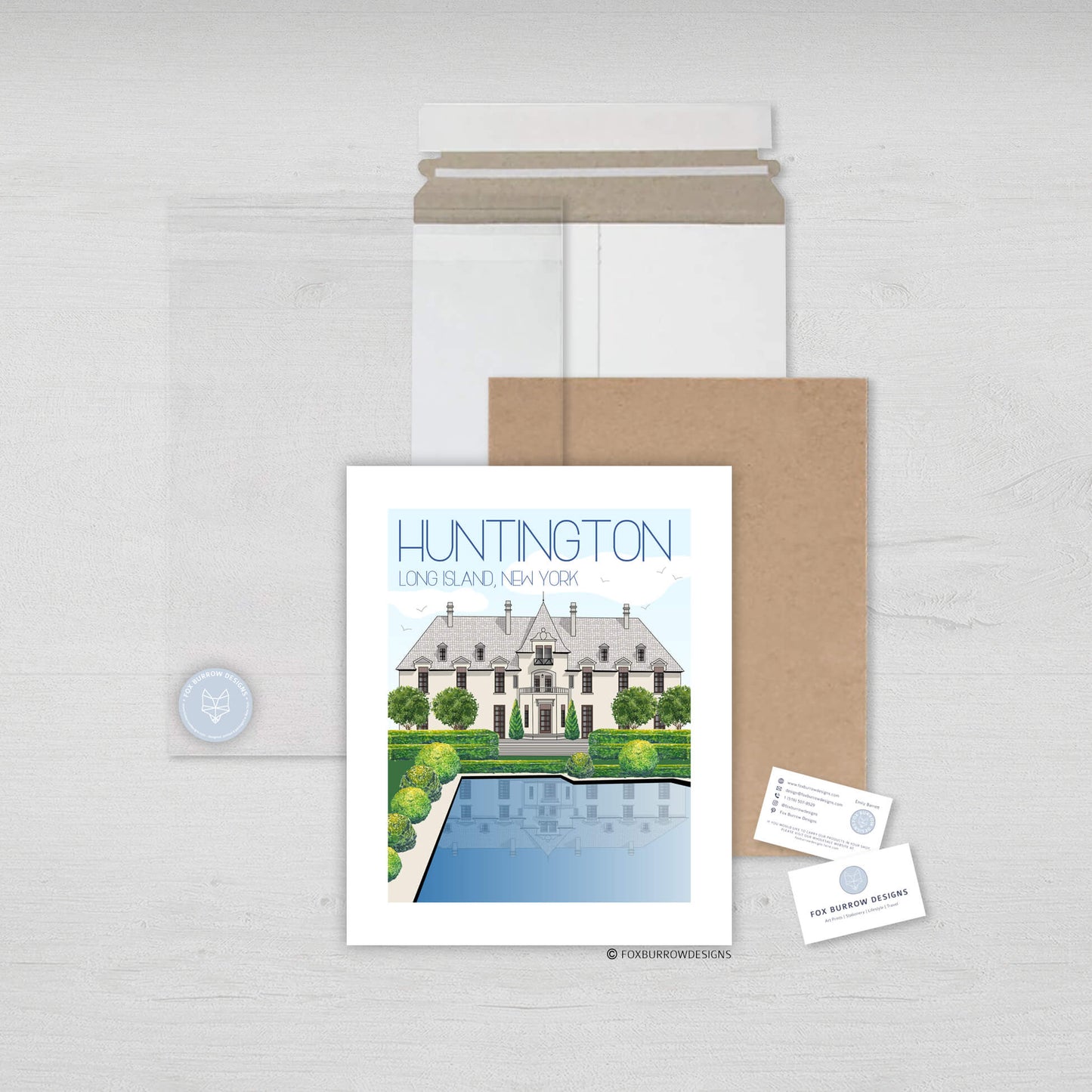 Huntington Art Print