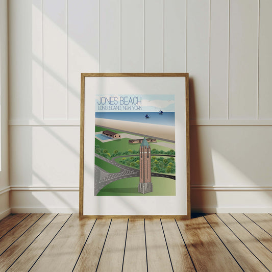 Jones Beach Art Print