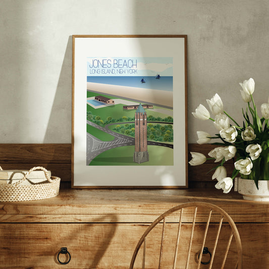 Jones Beach Art Print