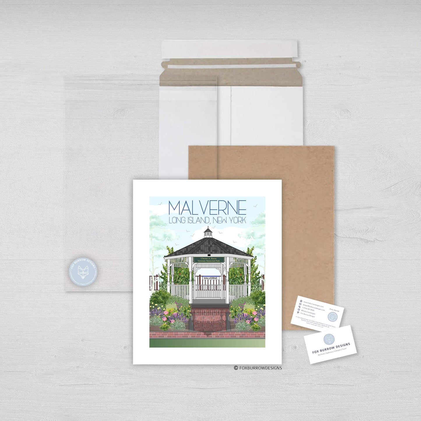 Malverne Art Print