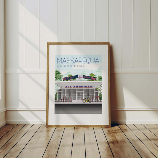 Massapequa Art Print