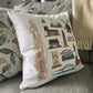 Long Island Landmarks Pillow Cover 18x18"