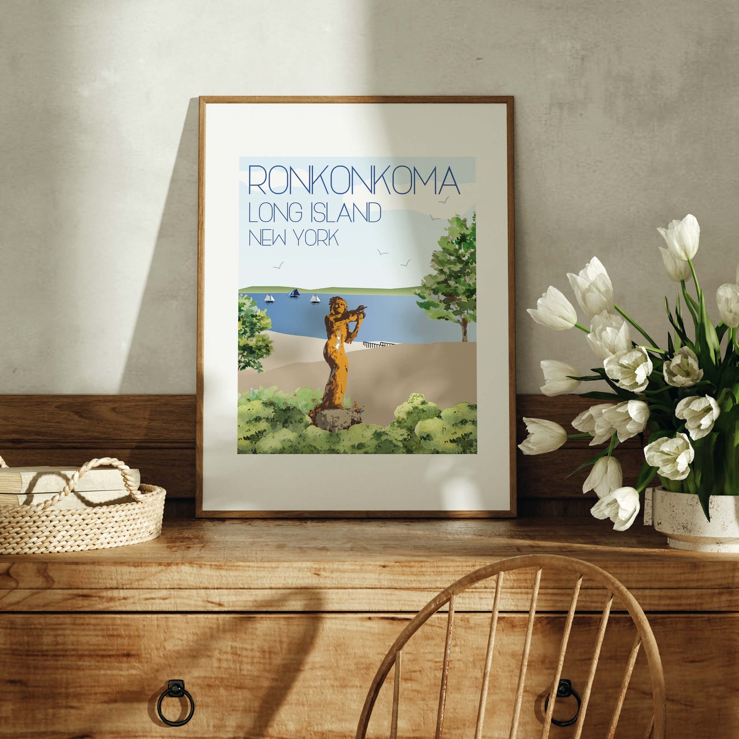 Ronkonkoma Art Print