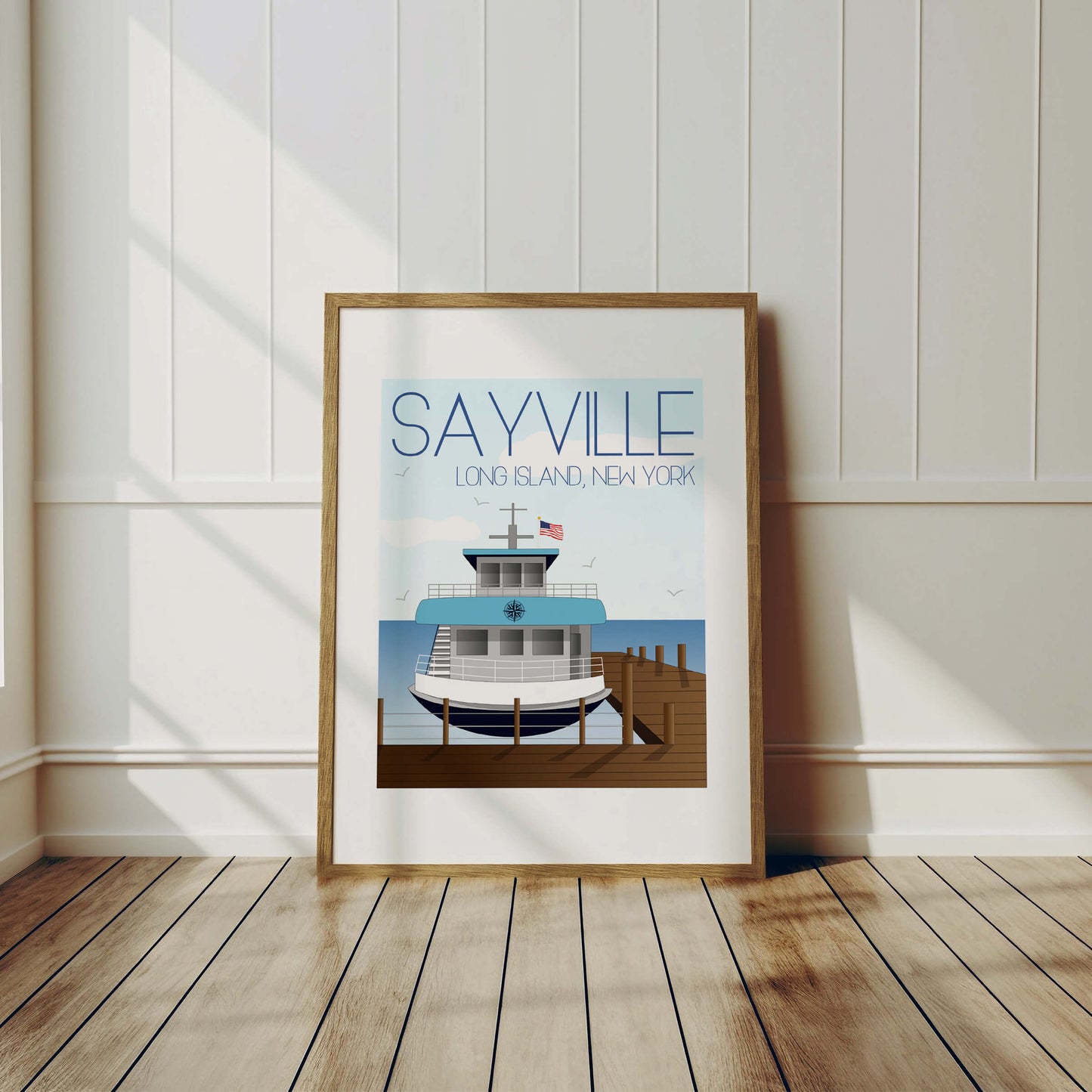 Sayville Art Print