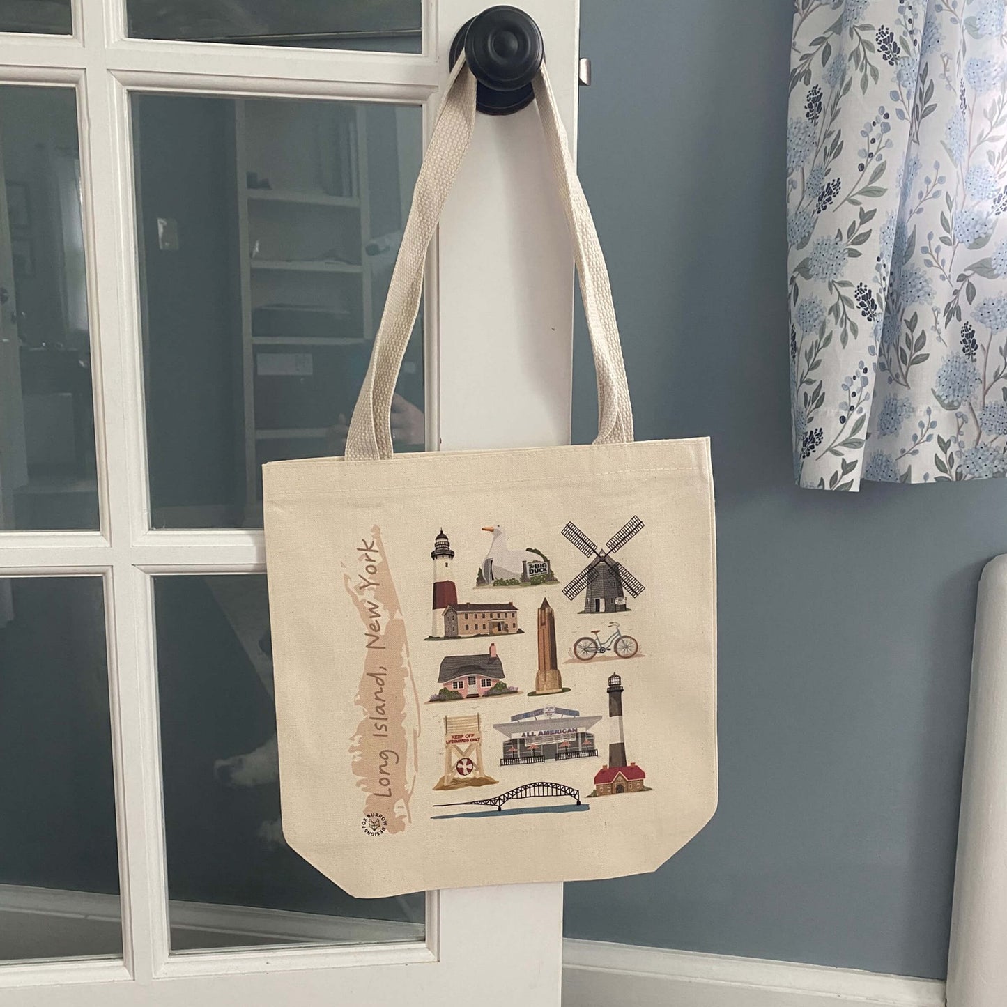 Long Island Landmarks Tote Bag