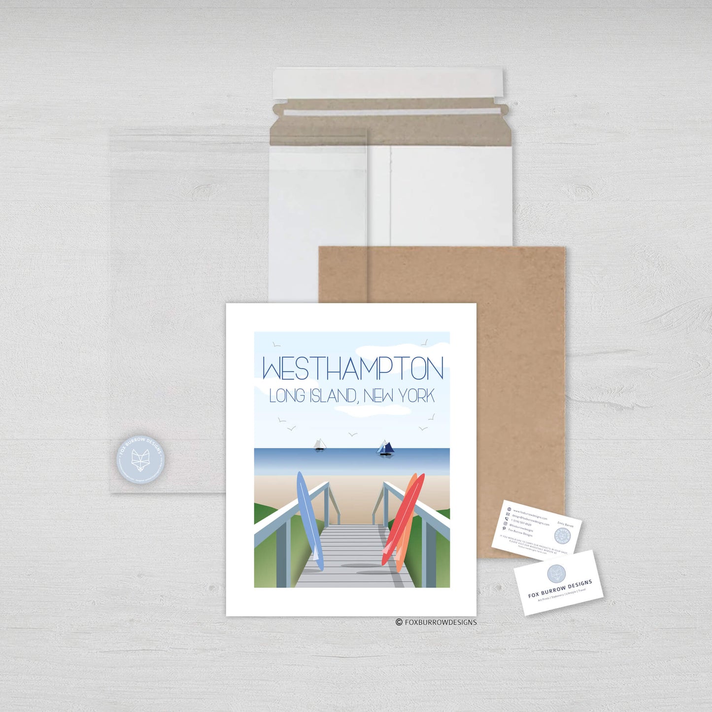 Westhampton Art Print