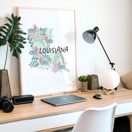 Louisiana Art Print