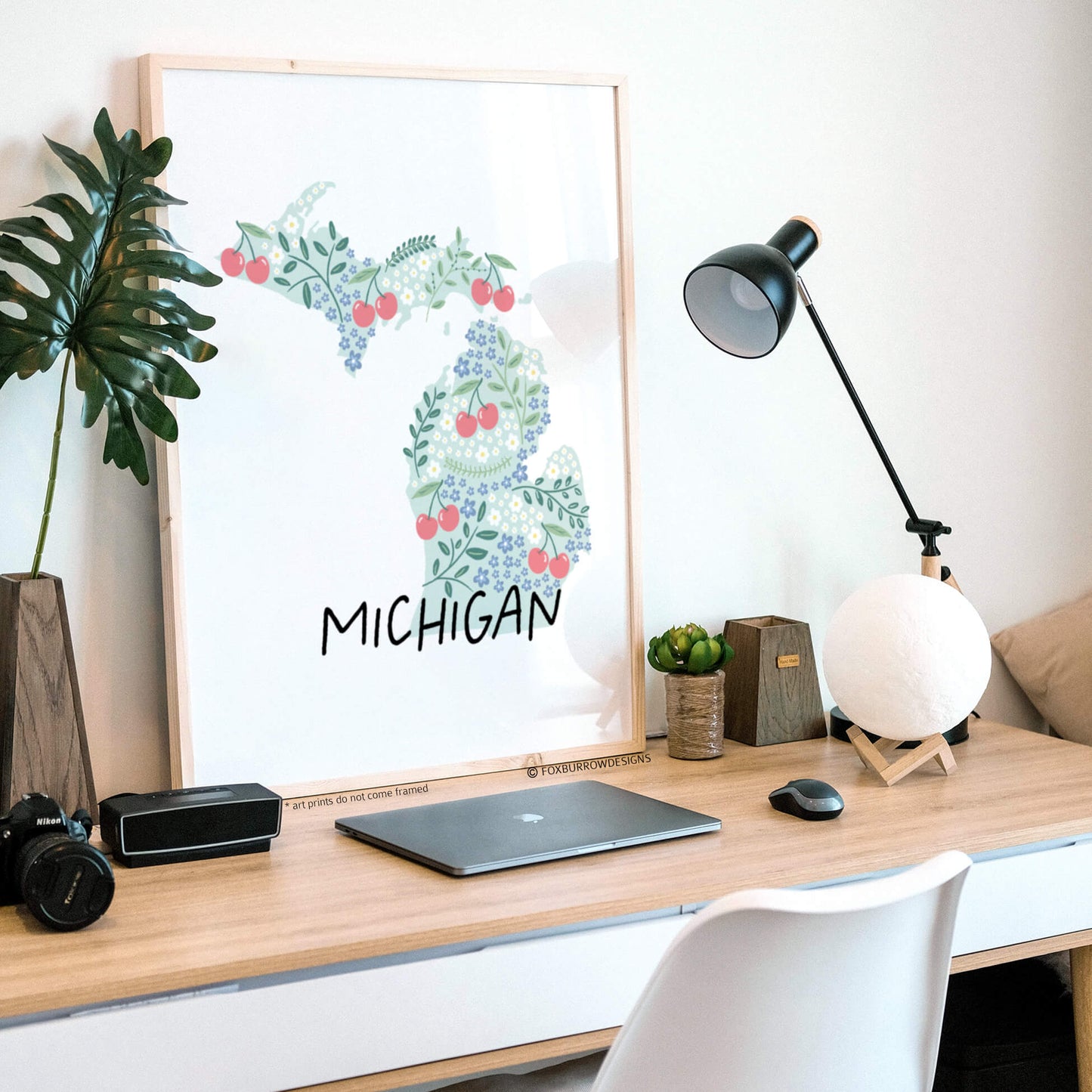 Michigan Art Print