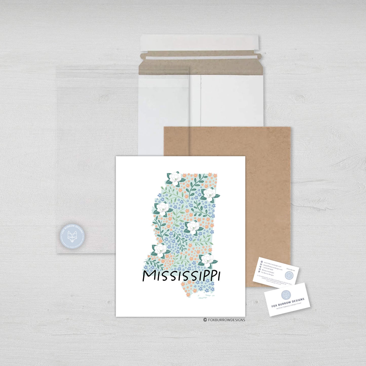 Mississippi Art Print