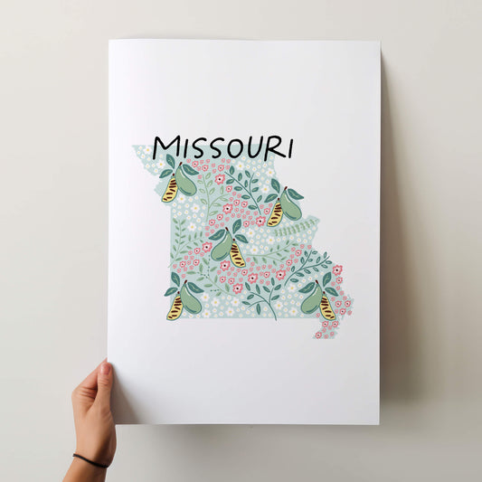 Missouri Art Print