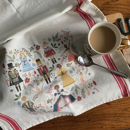 Nutcracker Holiday Tea Towel