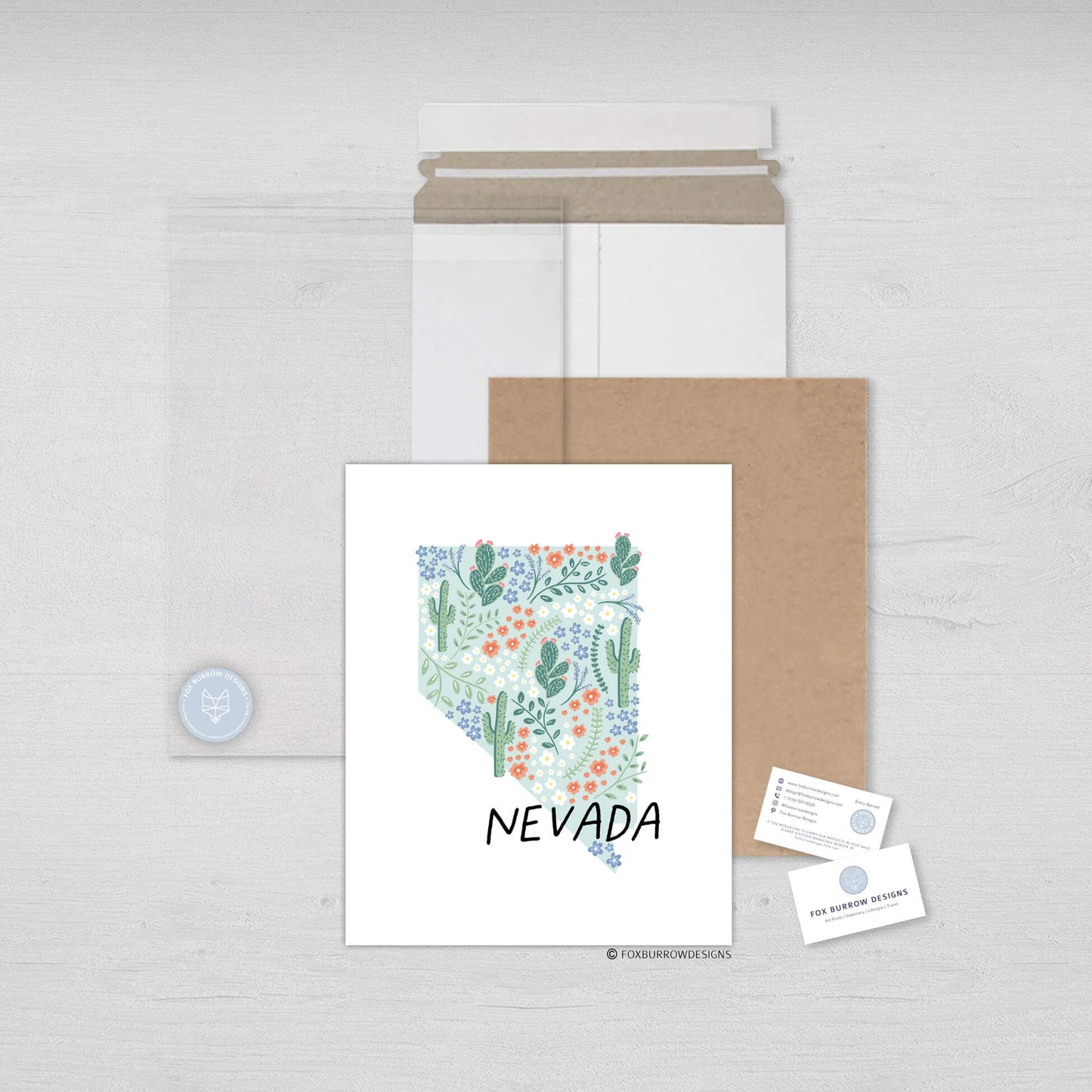 Nevada Art Print