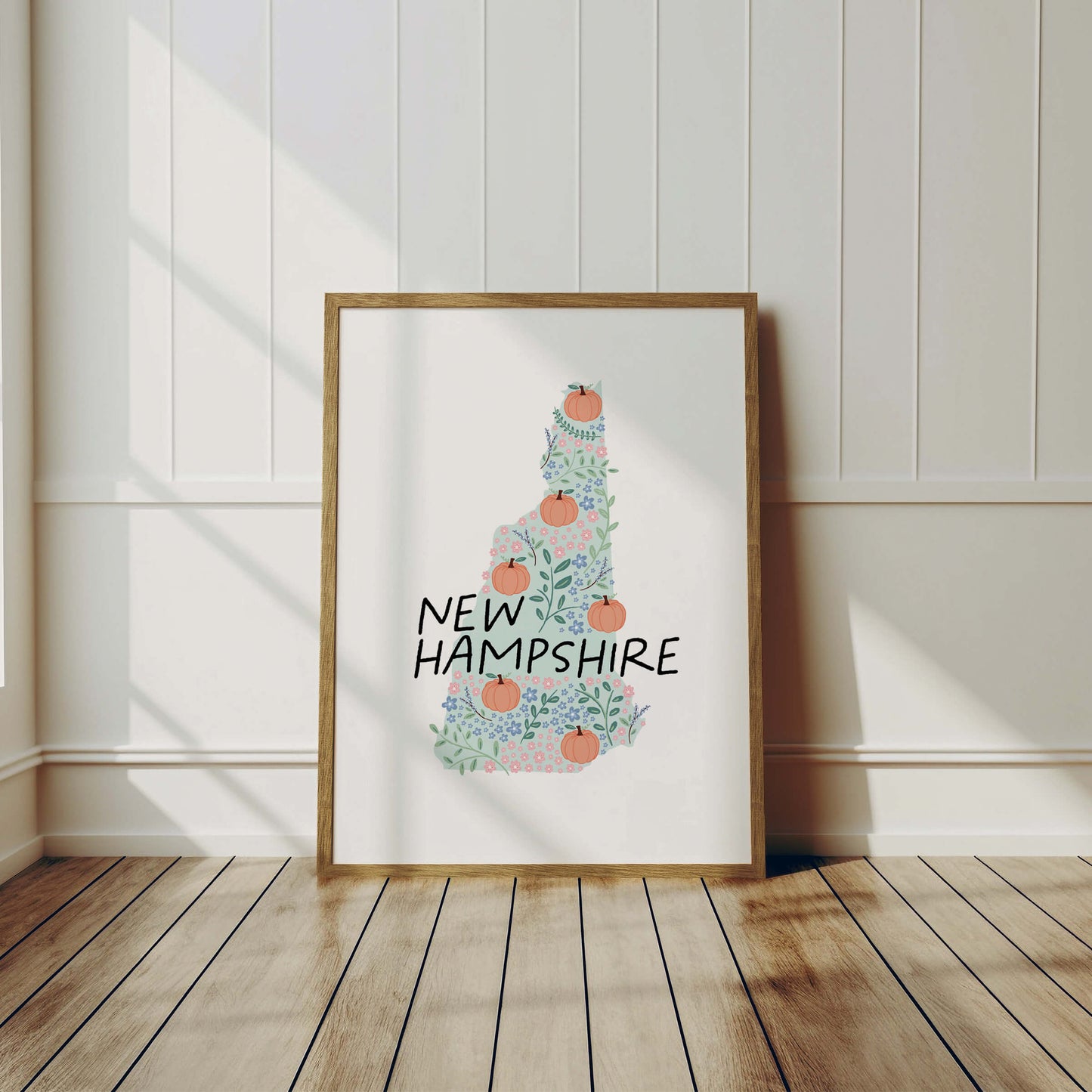 New Hampshire Art Print