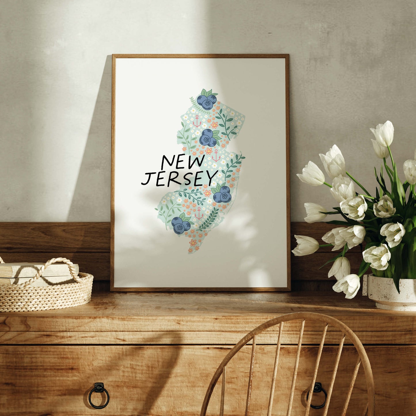 New Jersey Art Print