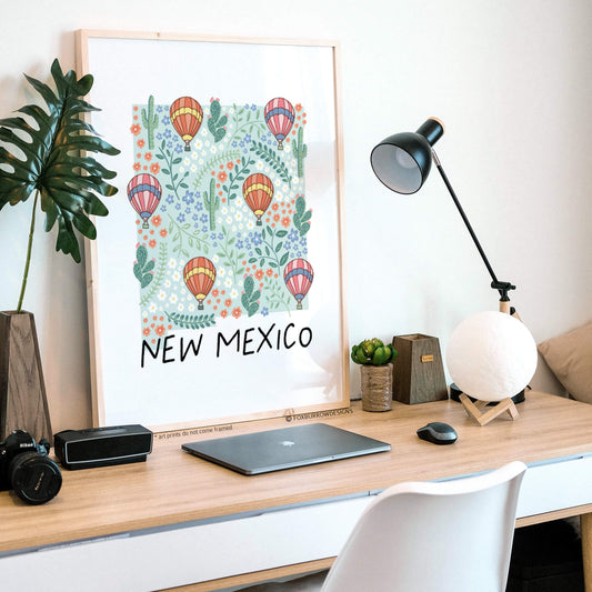 New Mexico Art Print