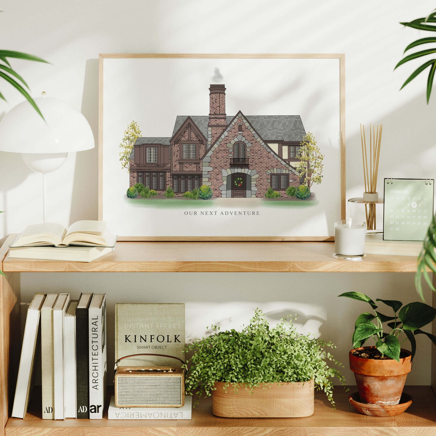 Custom Home Art Print