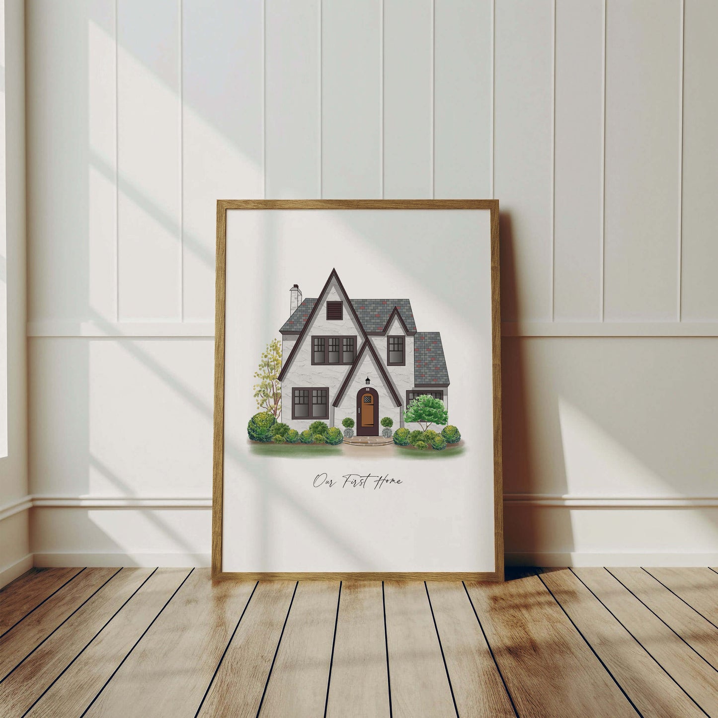 Custom Home Art Print