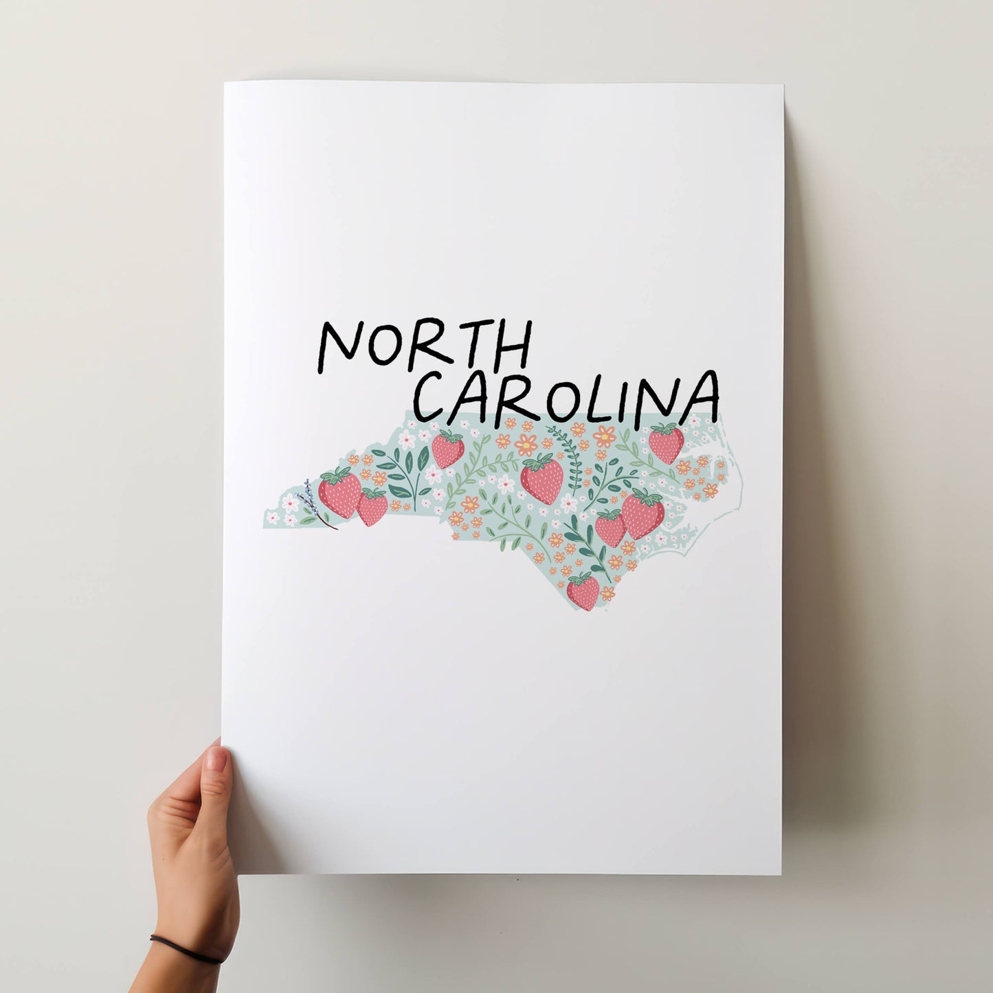 North Carolina Art Print