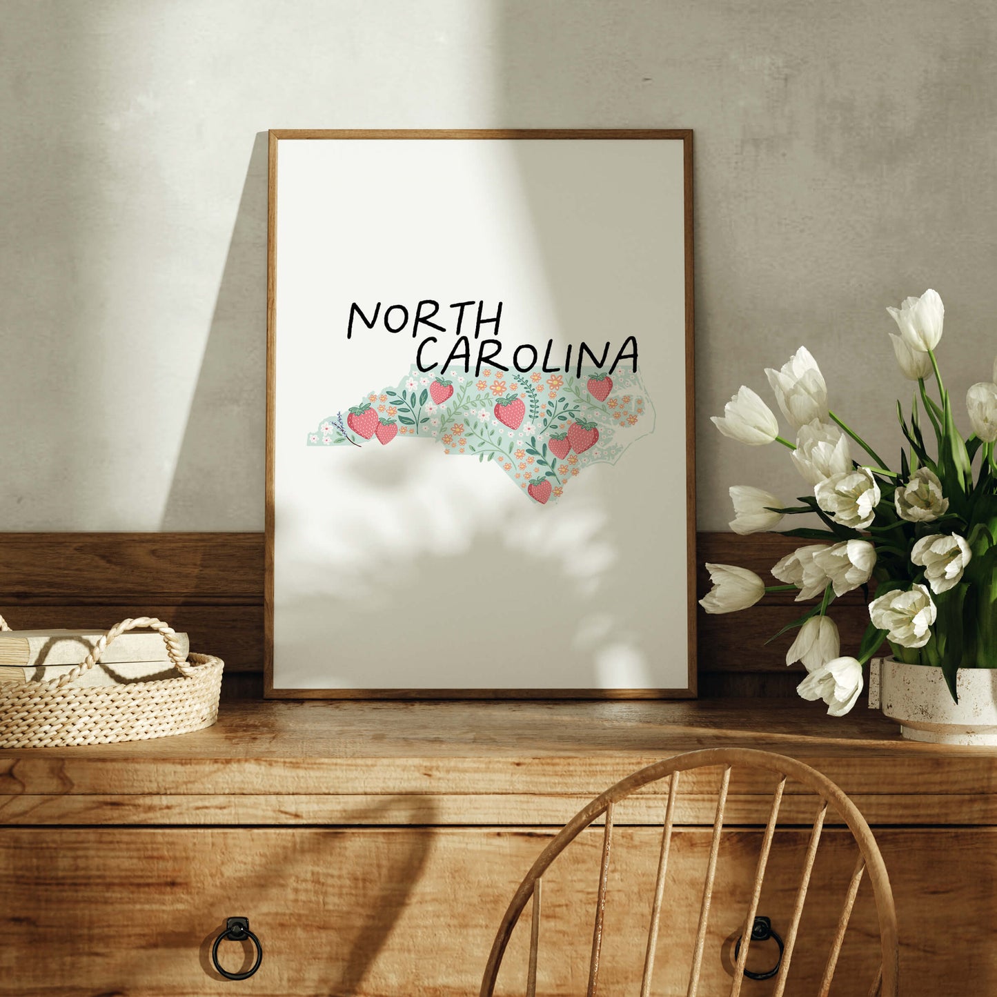 North Carolina Art Print