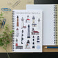 Lighthouses of the USA Lined Notebook