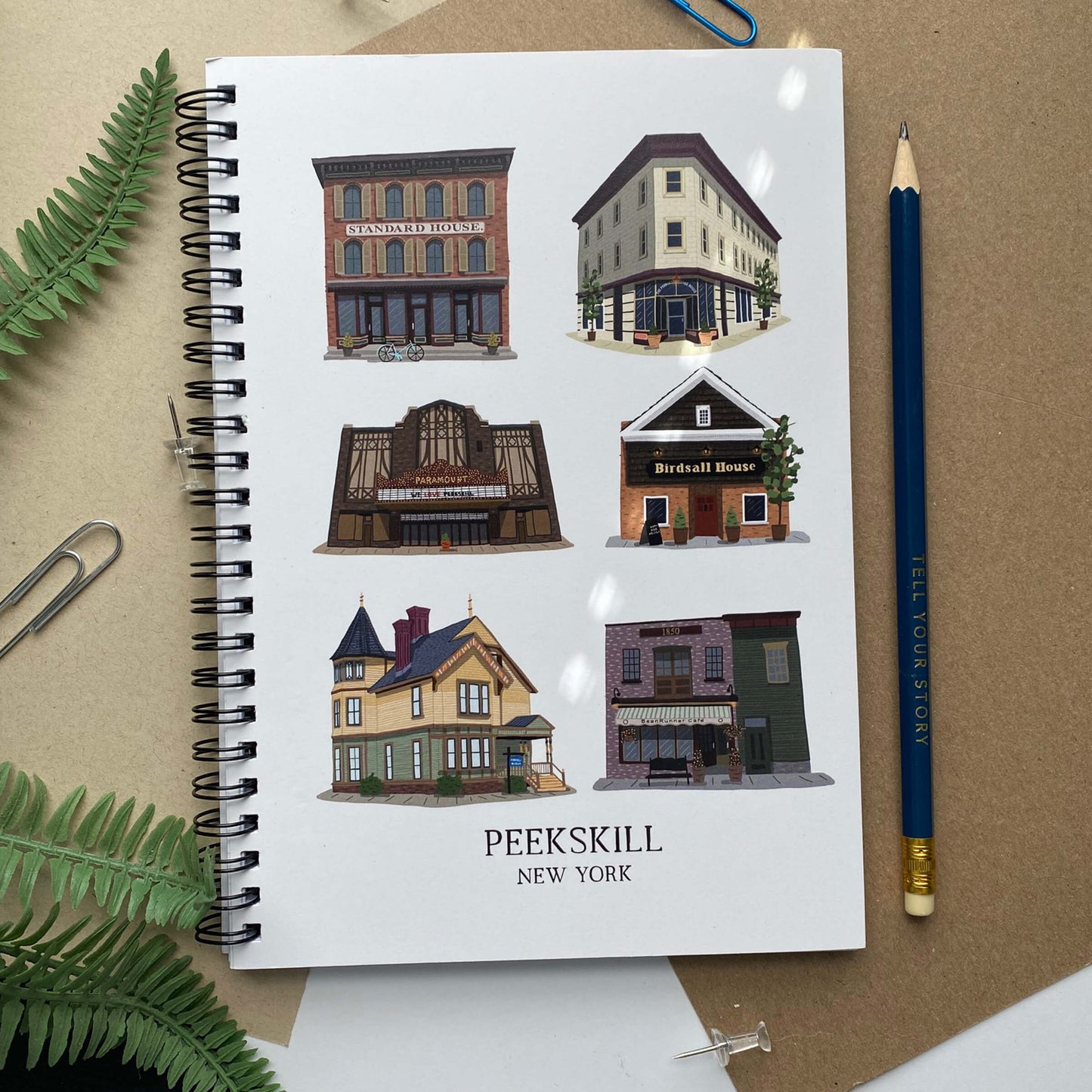 Peekskill Spiral Lined Notebook