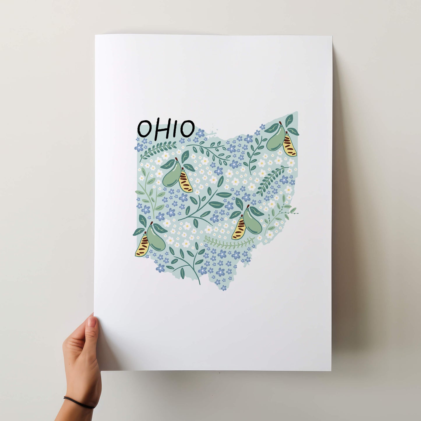 Ohio Art Print