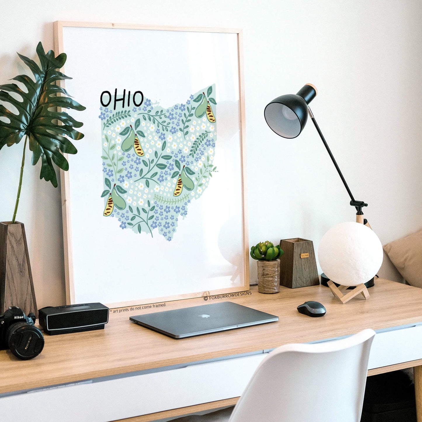 Ohio Art Print