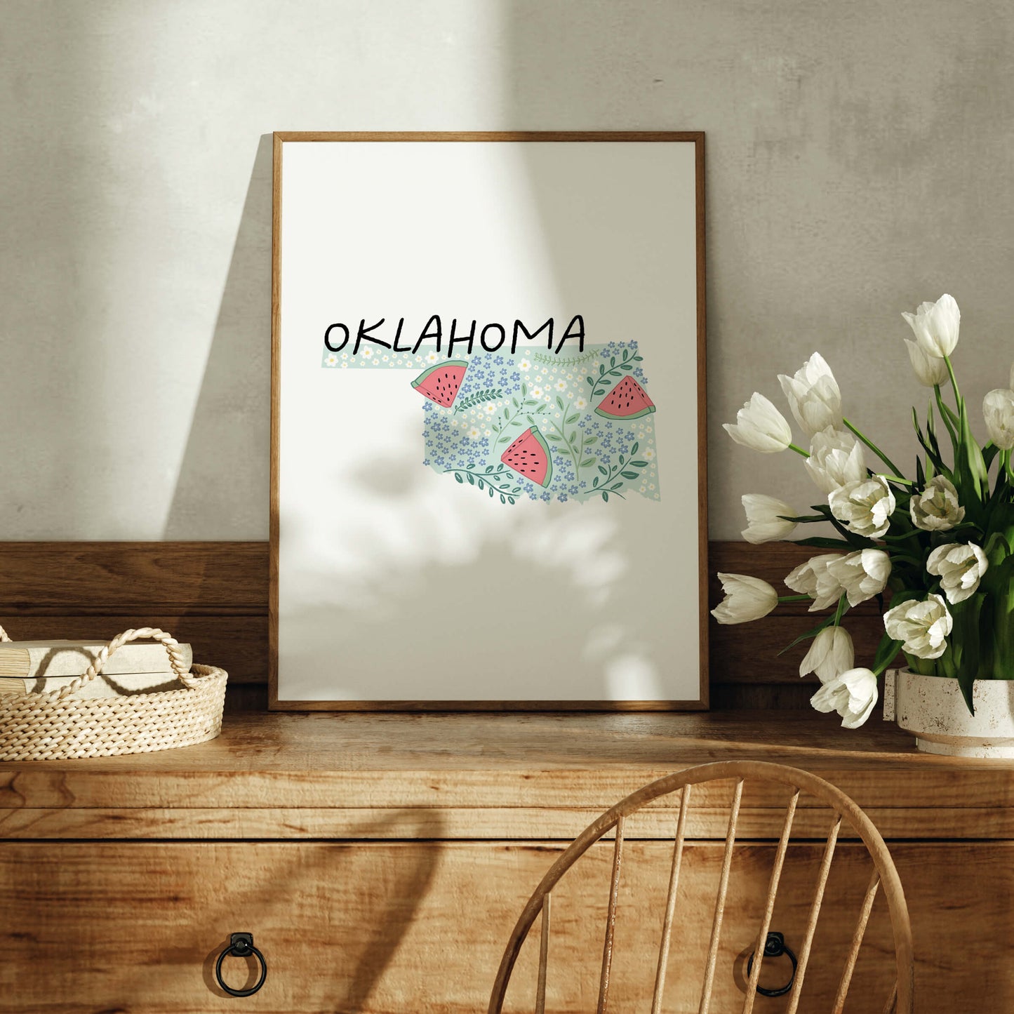 Oklahoma Art Print