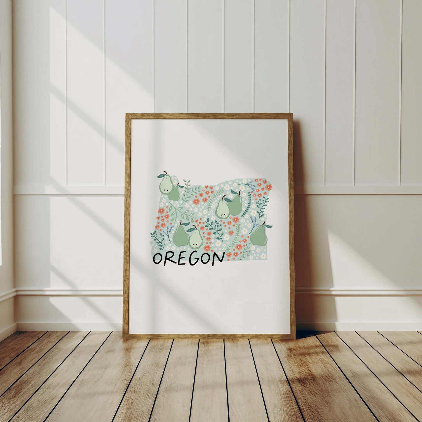 Oregon Art Print