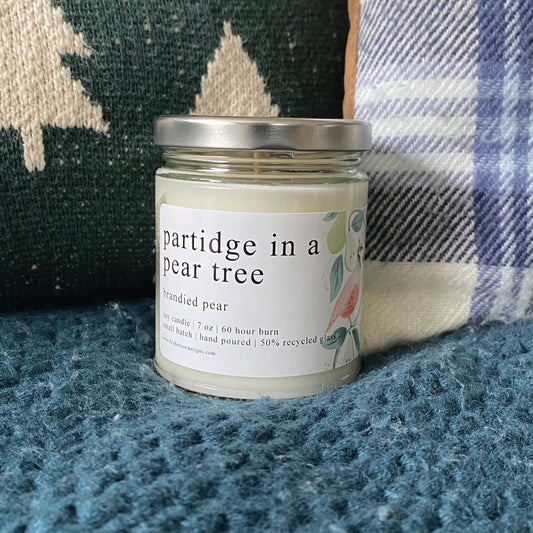 Partridge in a Pear Tree Candle