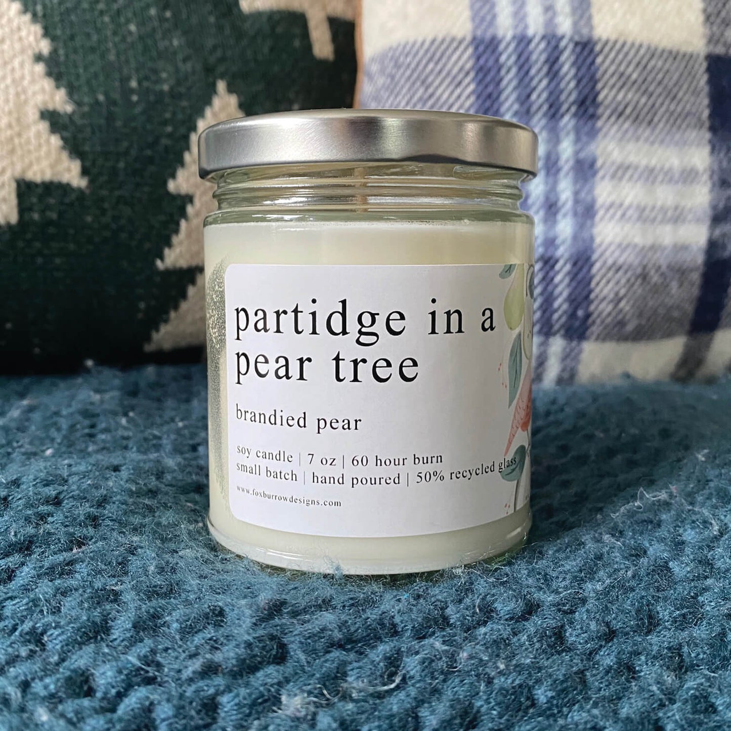 Partridge in a Pear Tree Candle