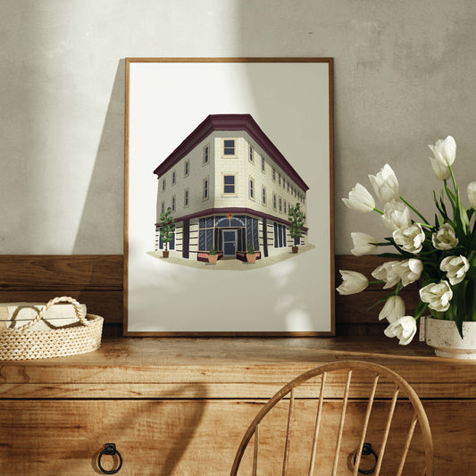 Peekskill Art Print - The Peekskill Coffeehouse