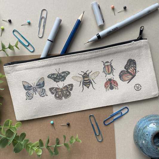 Bugs & Butterflies Pencil Pouch