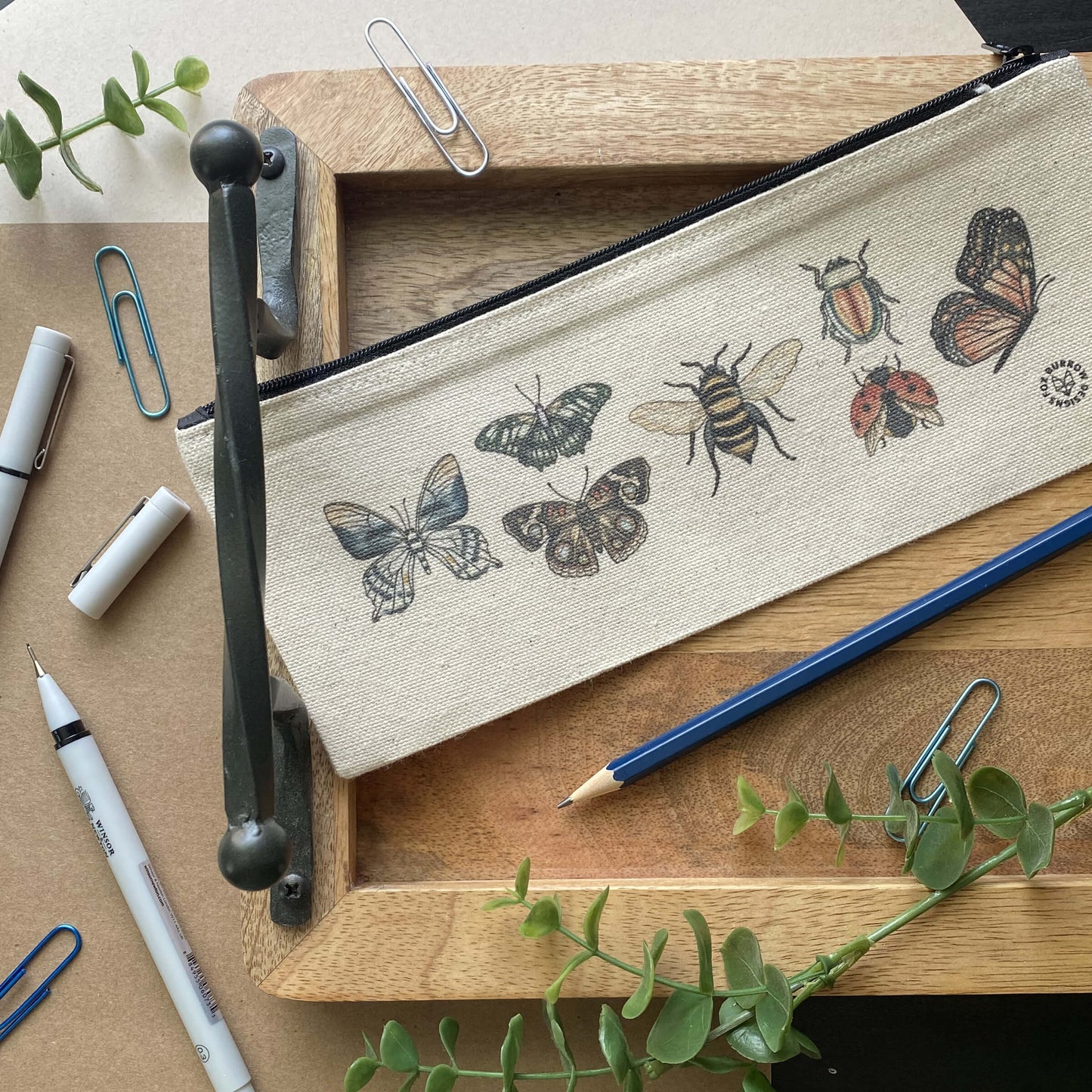 Bugs & Butterflies Pencil Pouch