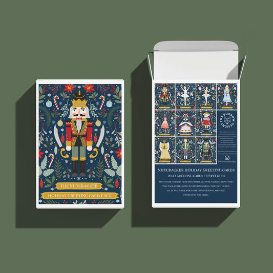 Nutcracker Holiday Greeting Card Pack