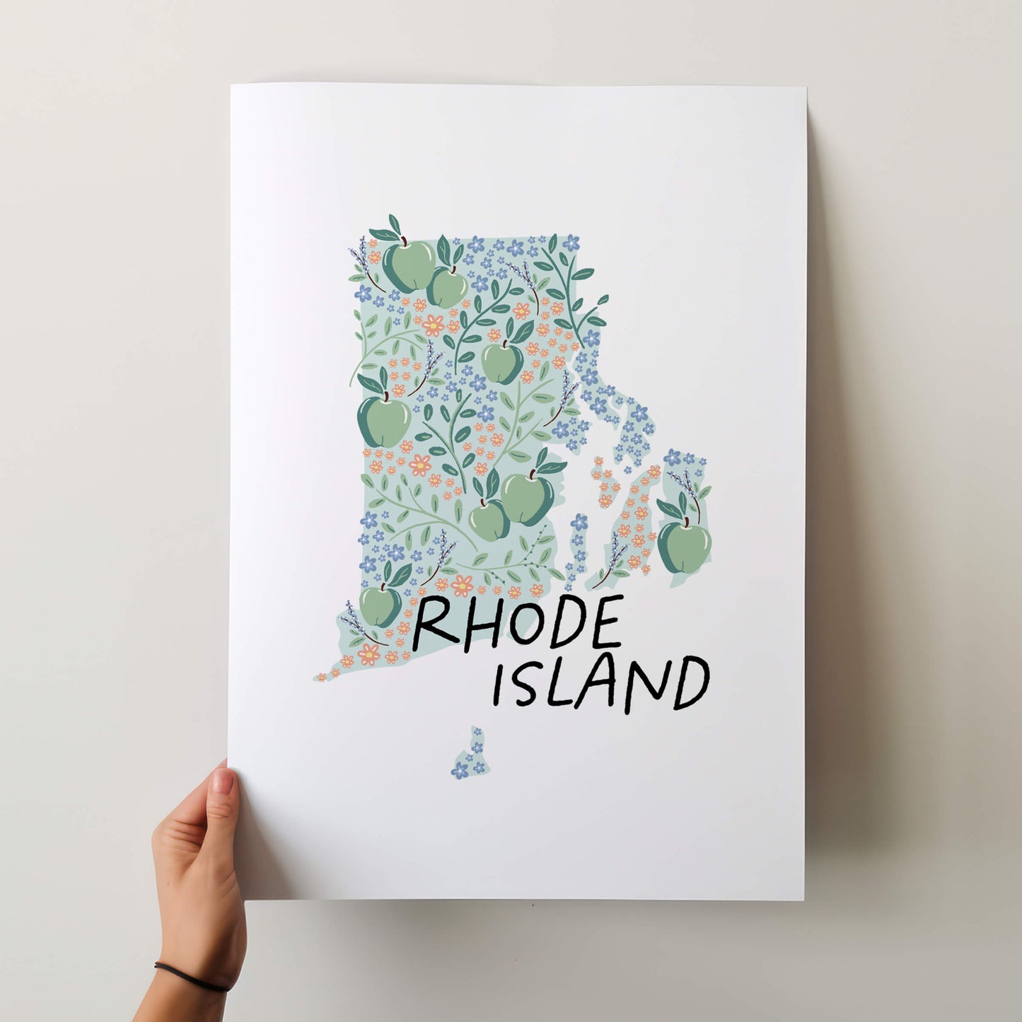 Rhode Island Art Print