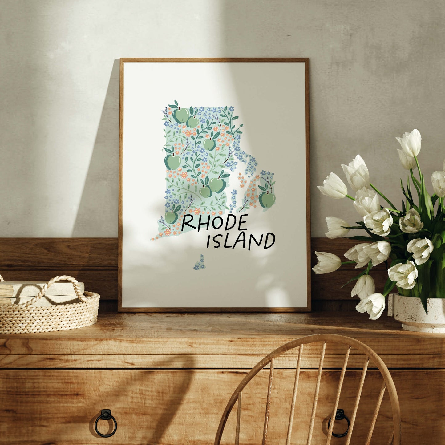 Rhode Island Art Print