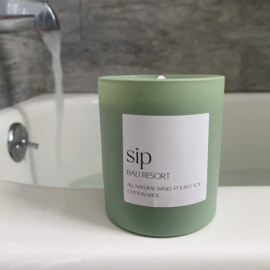 Spa Candle - Sip