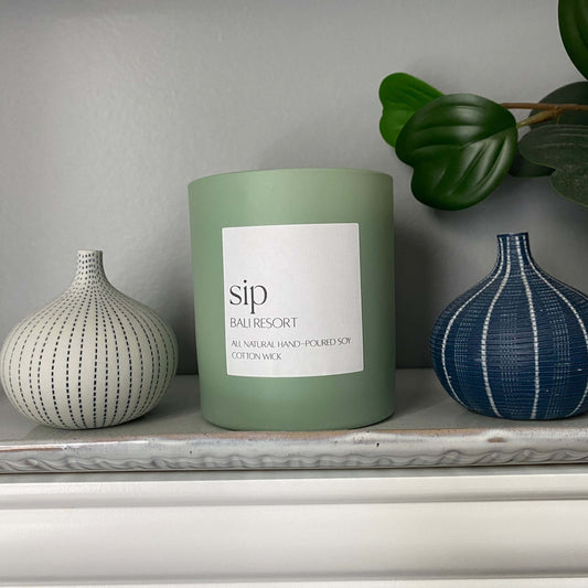 Spa Candle - Sip