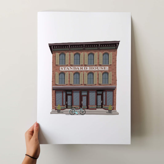 Peekskill Art Print - Standard House