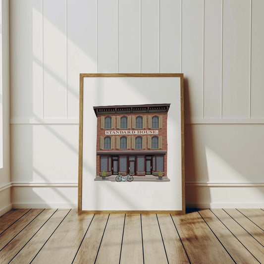 Peekskill Art Print - Standard House