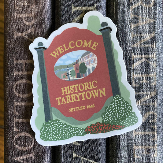 Tarrytown Sign Sticker