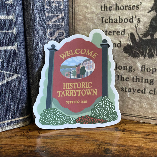 Tarrytown Sign Sticker