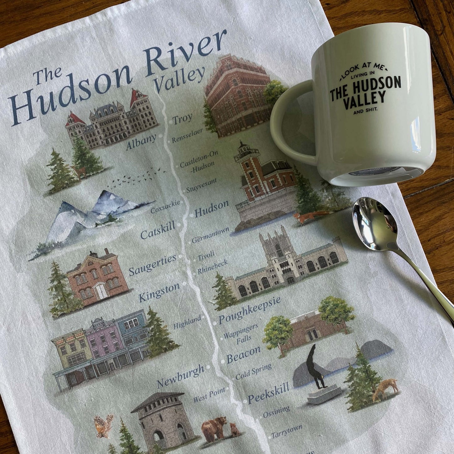 Hudson Valley Tea Towel