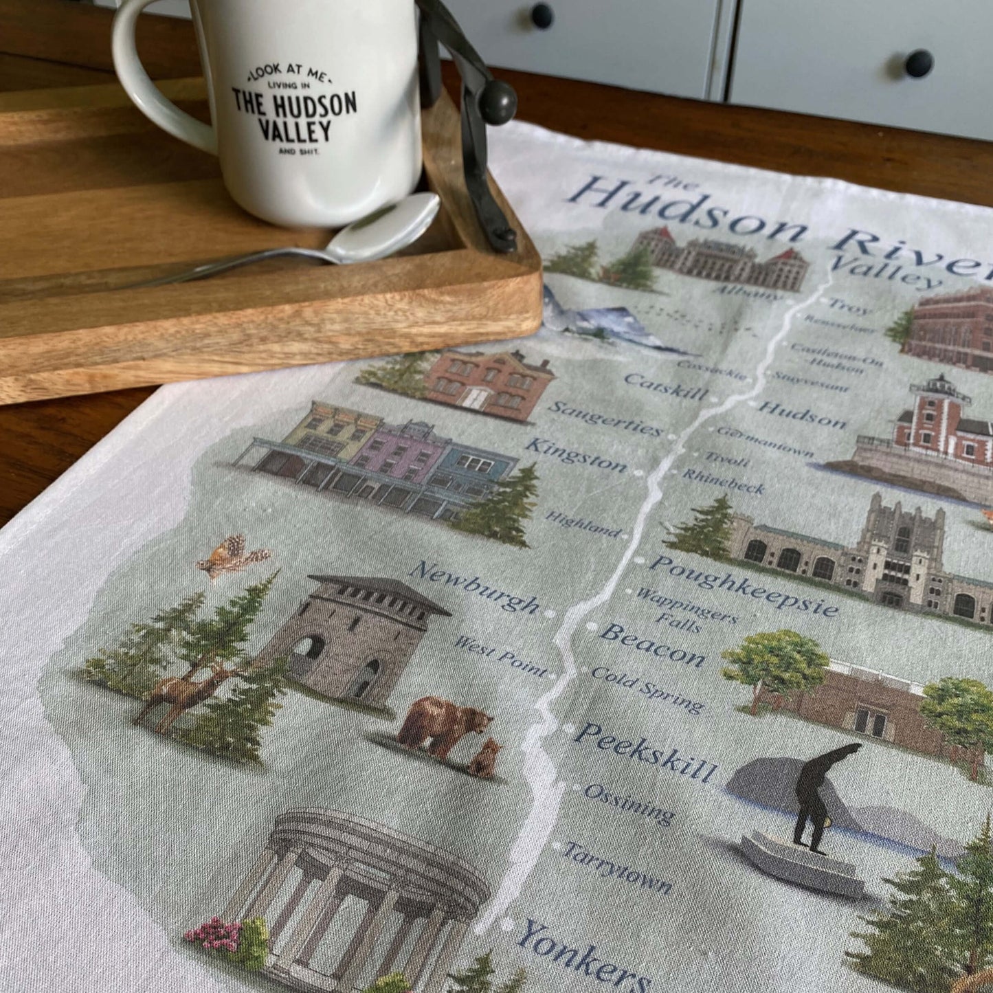 Hudson Valley Tea Towel