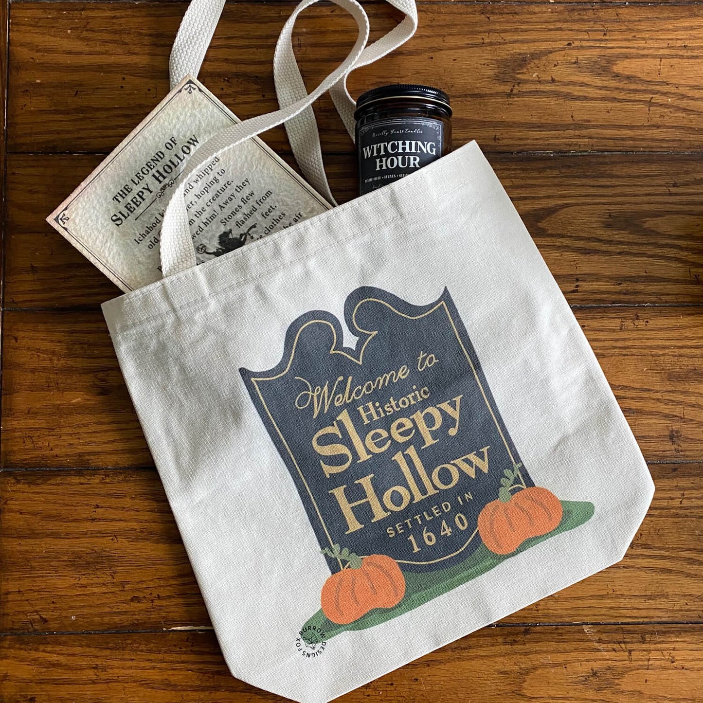 Sleepy Hollow Tote Bag