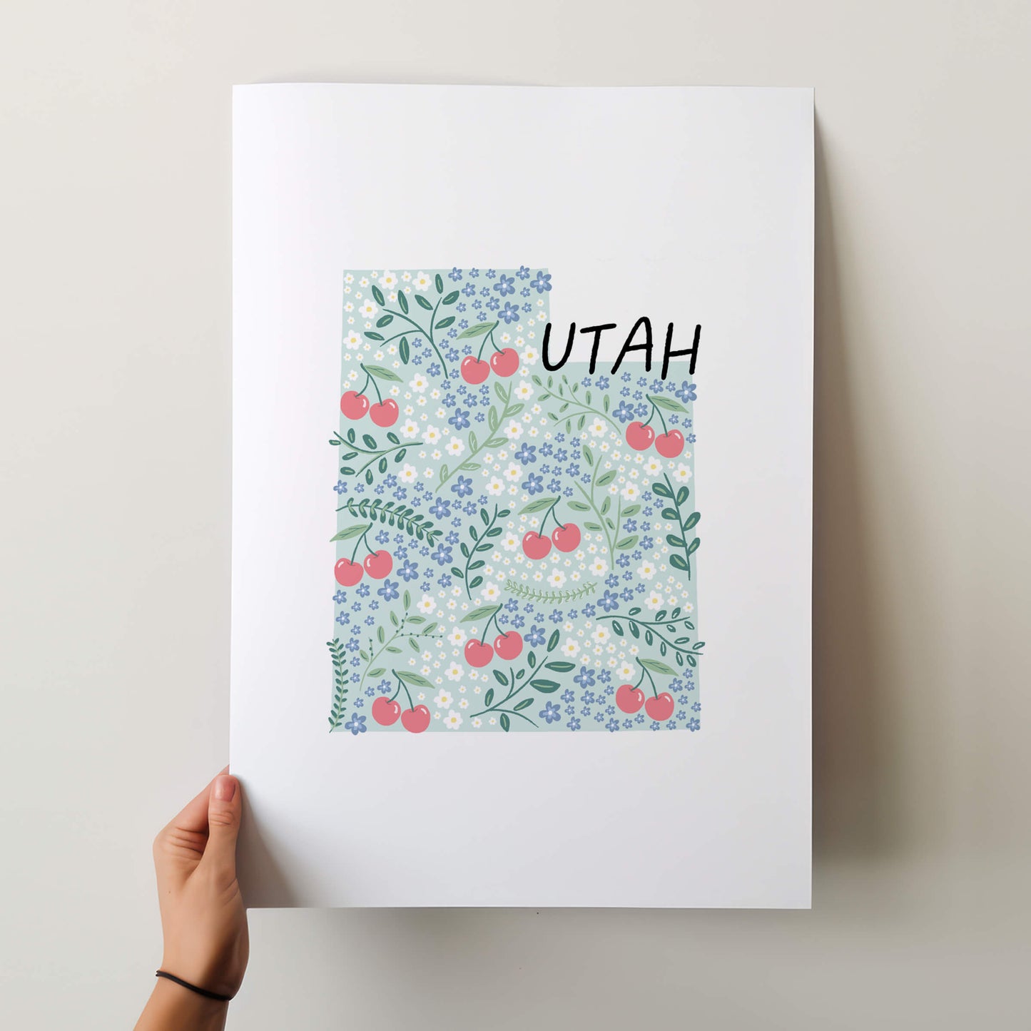 Utah Art Print