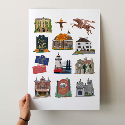 Sleepy Hollow & Tarrytown Poster