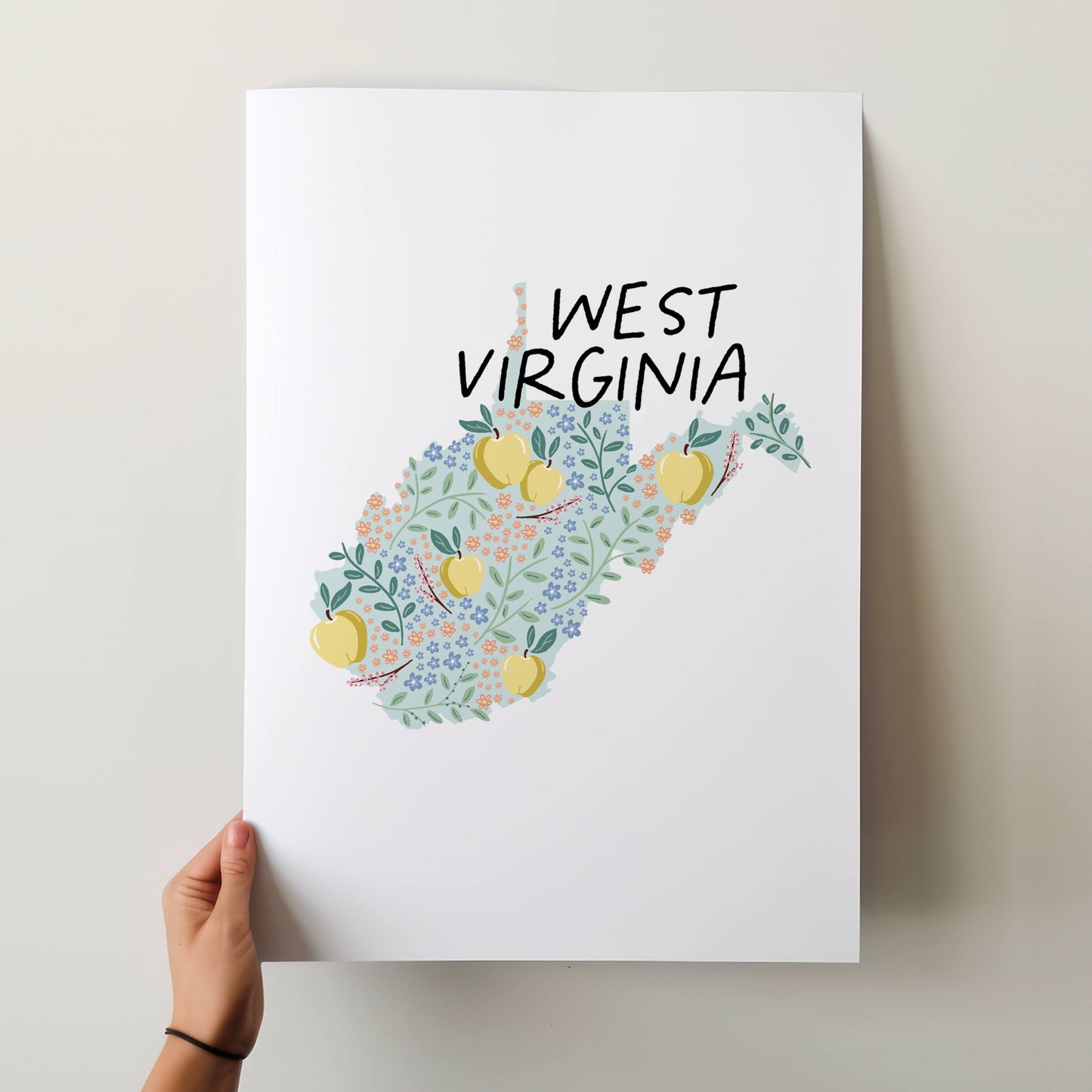 West Virginia Art Print